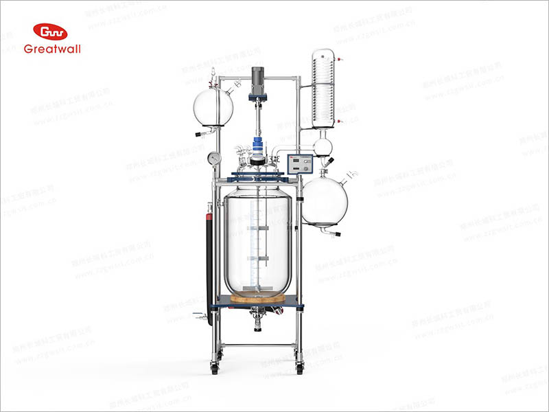 玻璃反應釜夾套制冷加熱控溫裝置高低溫循環一體機